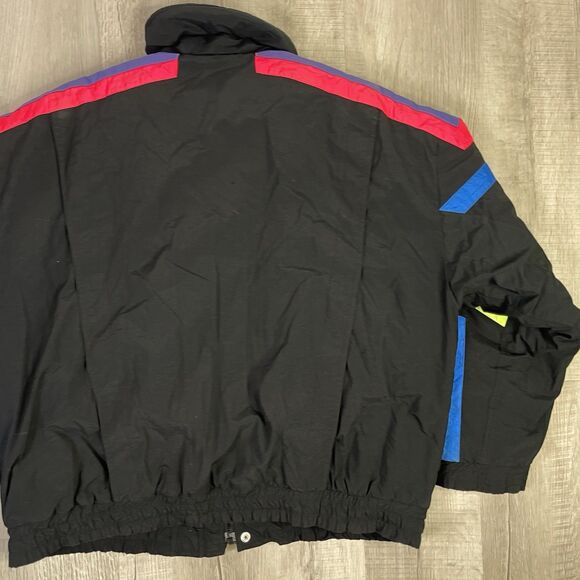 Vintage 90s Weekends Women’s Large Winter Skiing Ski Jacket Colorblock Retro - Picture 11 of 11